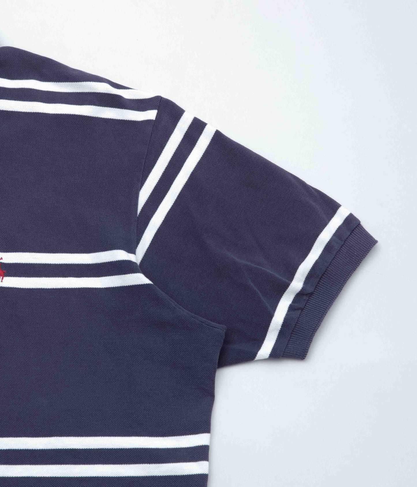 VINTAGE CLOTHING ''USED POLO RALPH LAUREN POLO SHIRTS'' (NAVY)