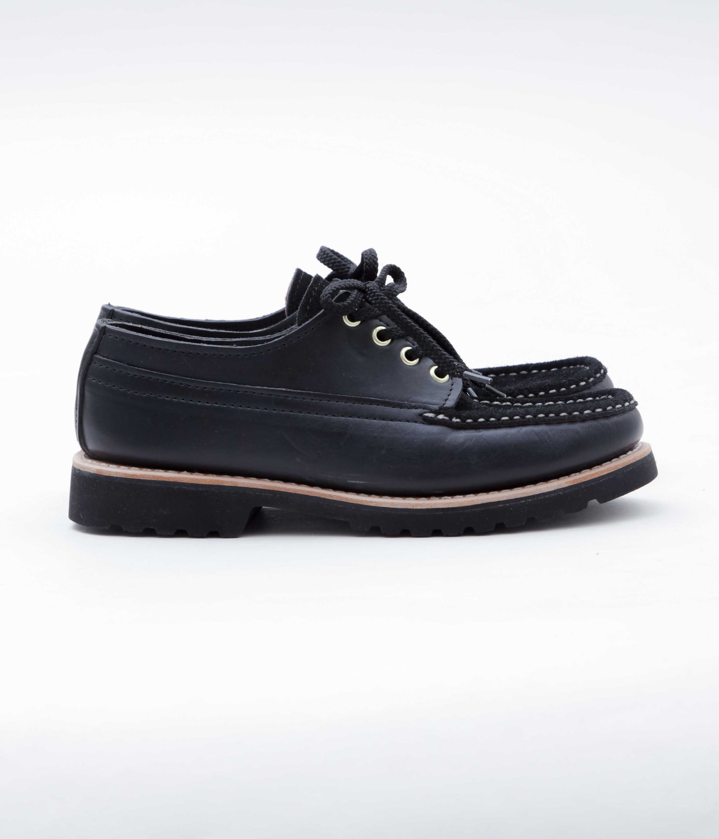RUSSELL MOCCASIN ''FISHING OXFORD'' (BLACK)