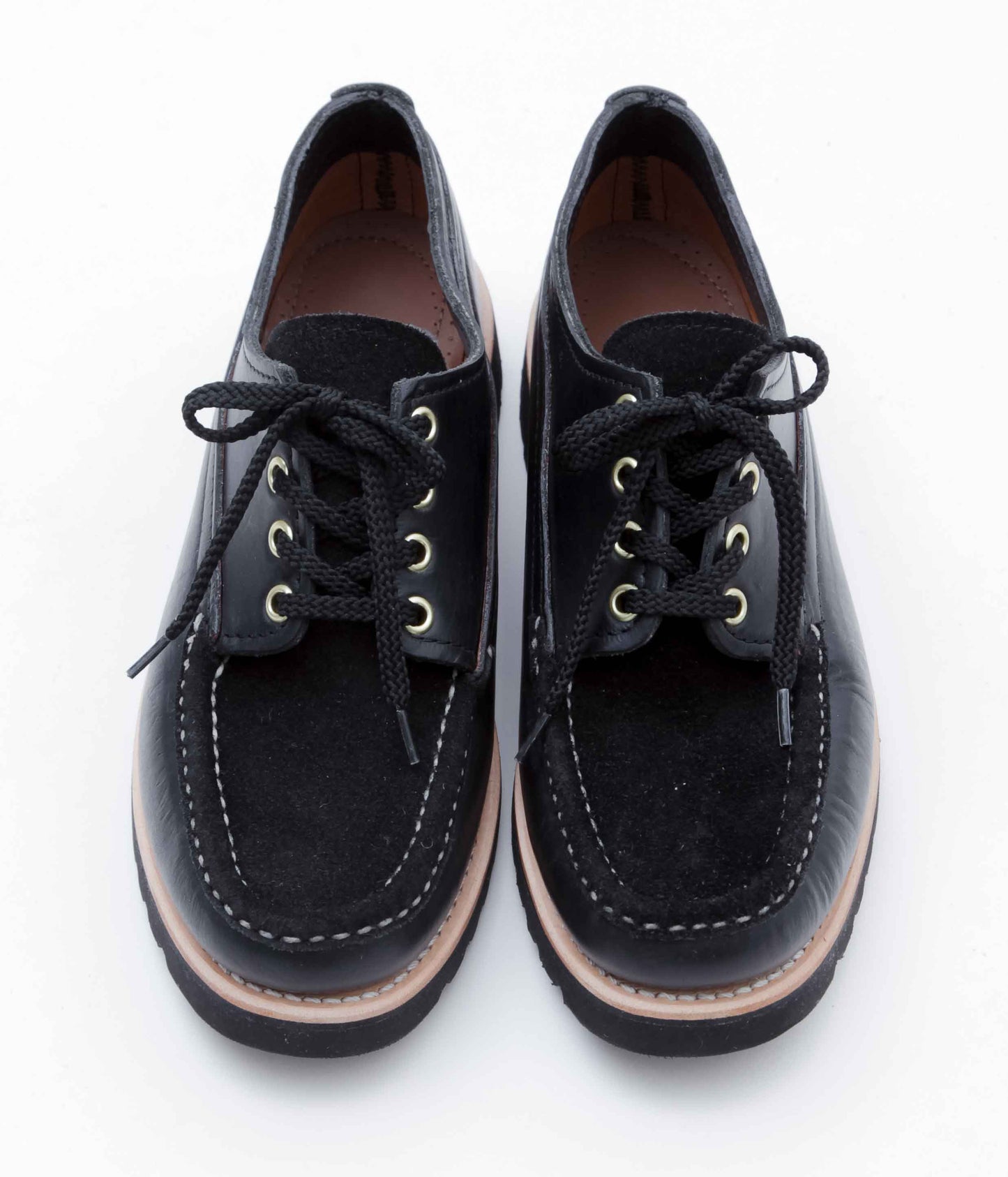 RUSSELL MOCCASIN ''FISHING OXFORD'' (BLACK)
