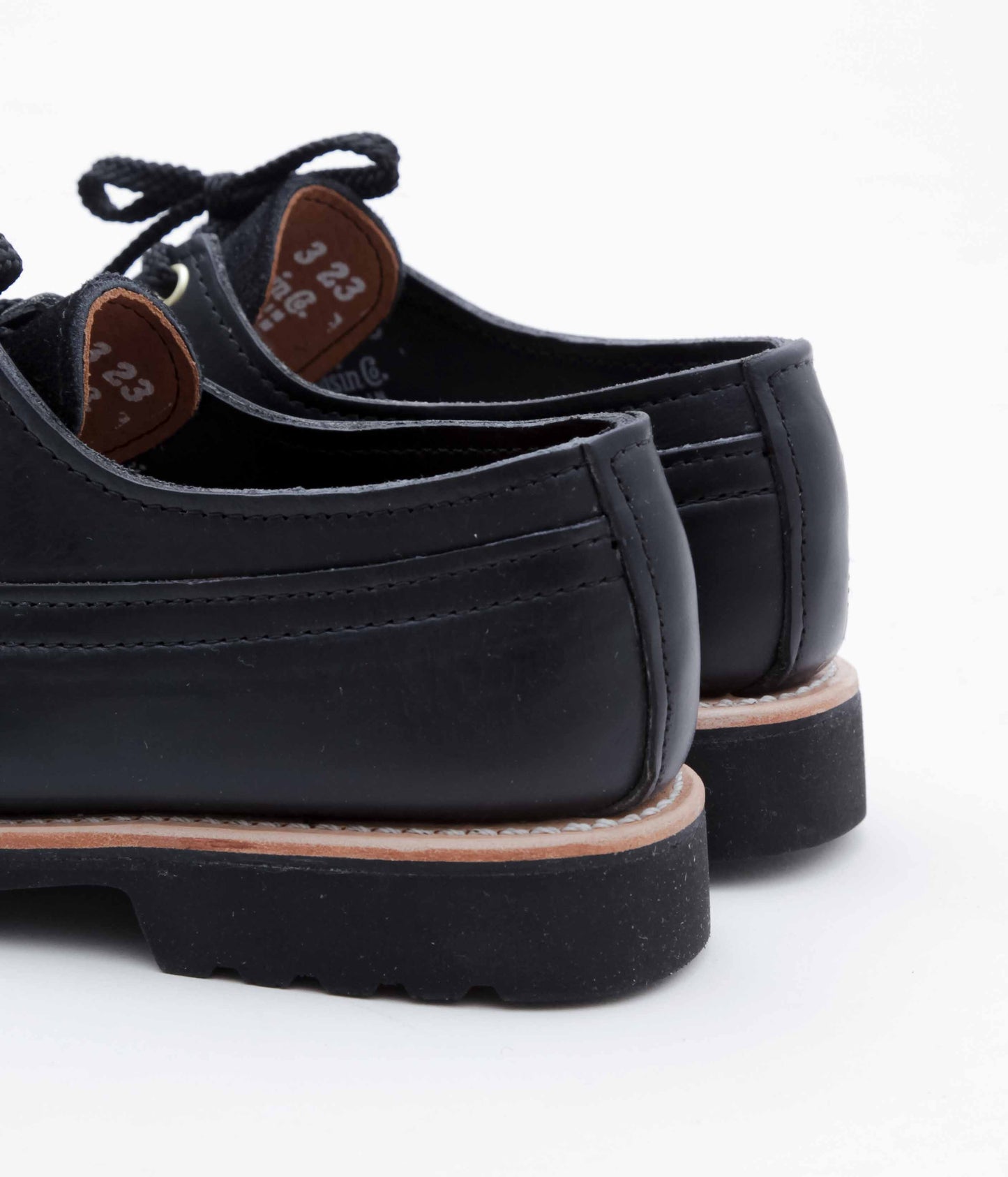 RUSSELL MOCCASIN ''FISHING OXFORD'' (BLACK)