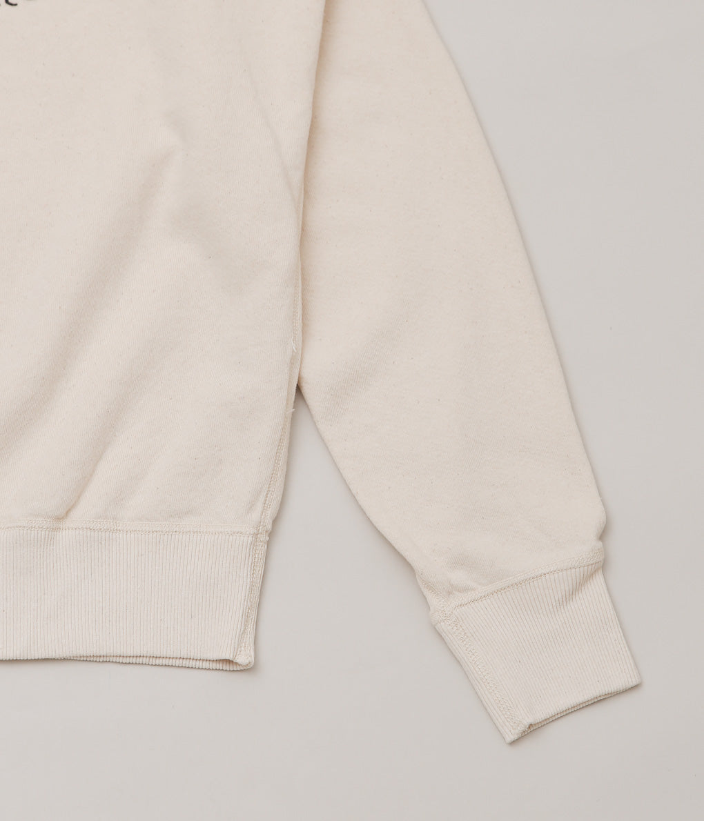 MIXTA ''BLTA SANDWICHES CREW NECK SWEAT'' (NATURAL)