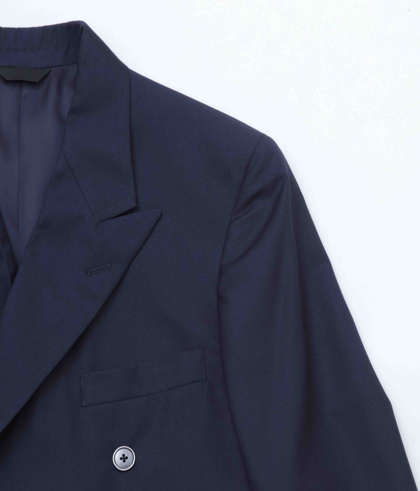 INDIVIDUALIZED CLOTHING ''THE DOUBLE BREASTED BLAZER'' (NAVY)