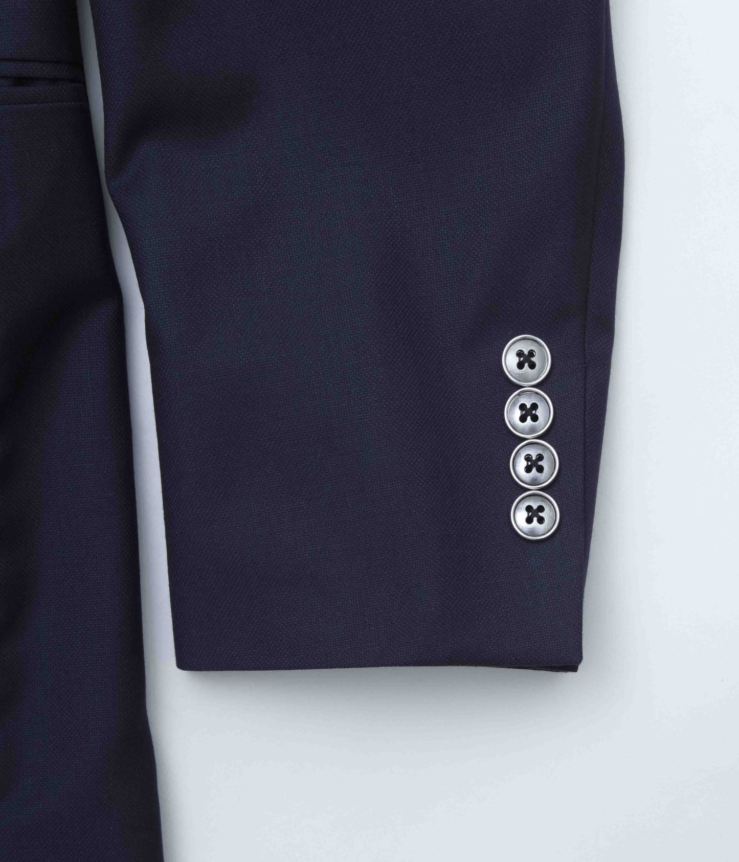 INDIVIDUALIZED CLOTHING ''THE DOUBLE BREASTED BLAZER'' (NAVY)