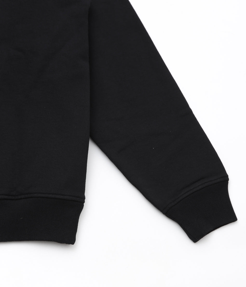 COMOLI ''コットン裏毛 ジップパーカ'' (BLACK)