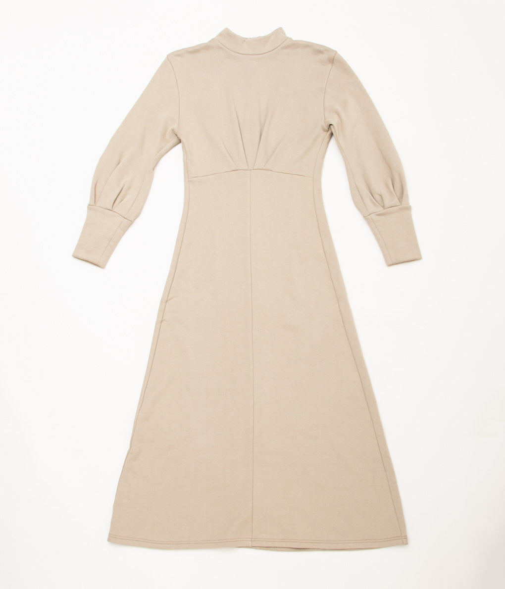 PHOTOCOPIEU "TUCK DETAIL MAXI DRESS"(TAUPE)