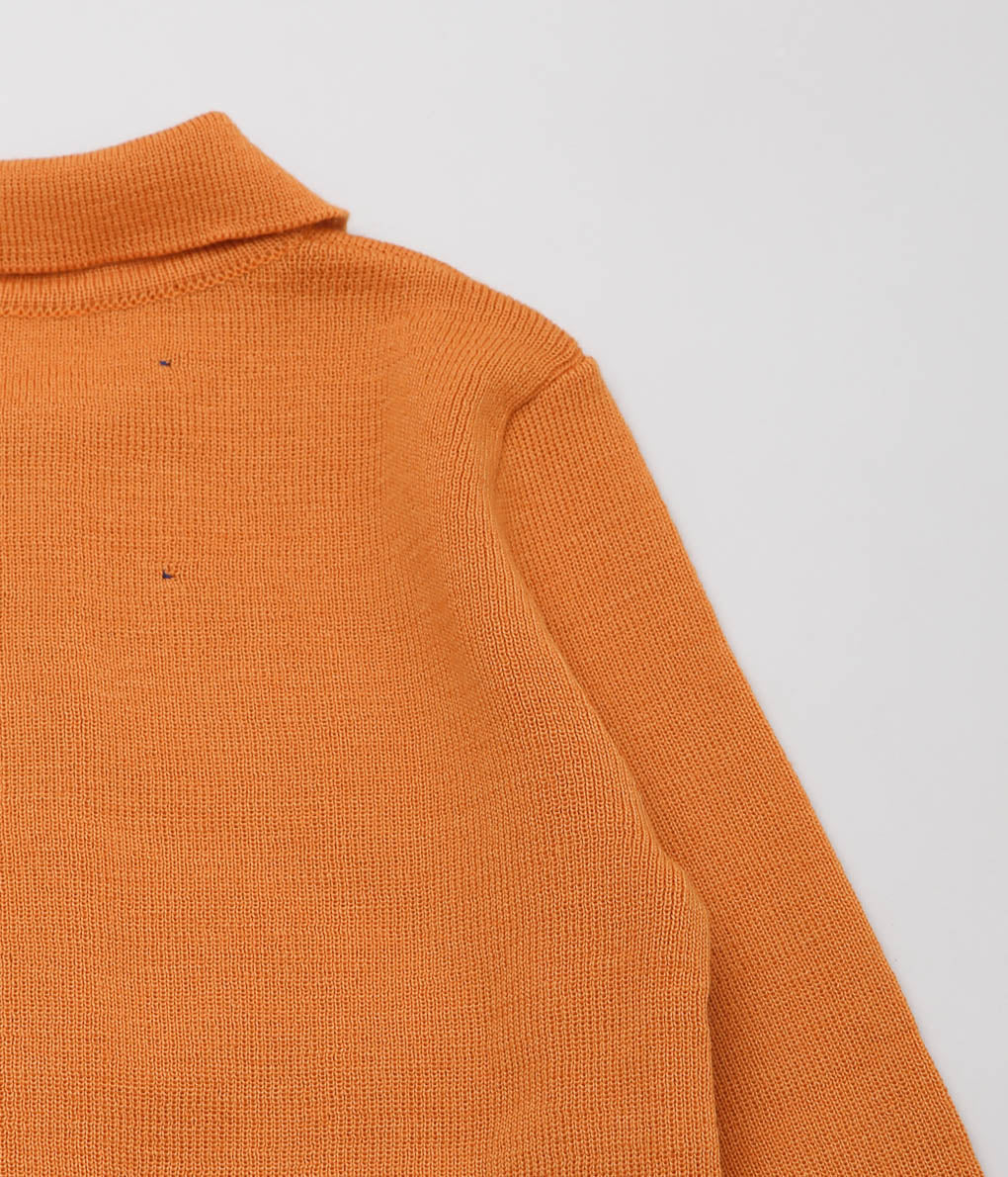 STUDIO DE LOSTANGES ''VEST WITH A COLLAR'' (W07 (ORANGE))