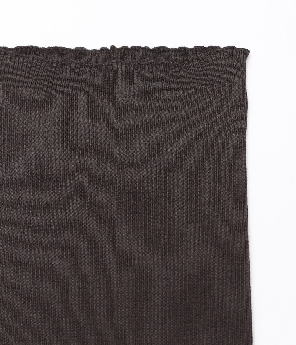 GABRIELA COLL GARMENTS "LEATHER TROUSERS" (DARK GRAY)