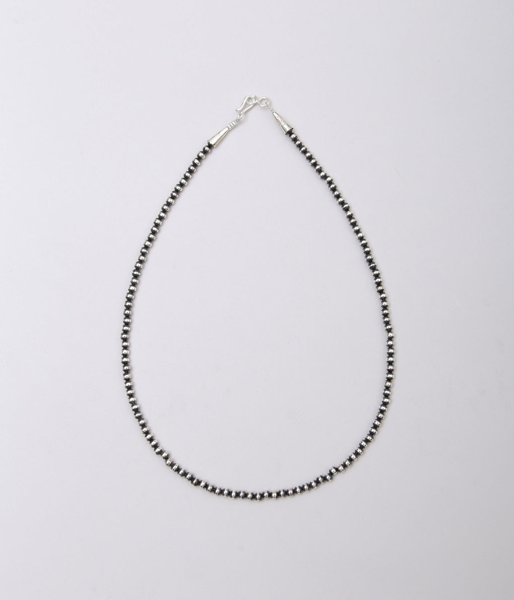 お歳暮 人気 PEARL ''NAVAJO BEGAY NICOLAS ERICKA 3MM (OXIDAIZED 50CM'' アクセサリー