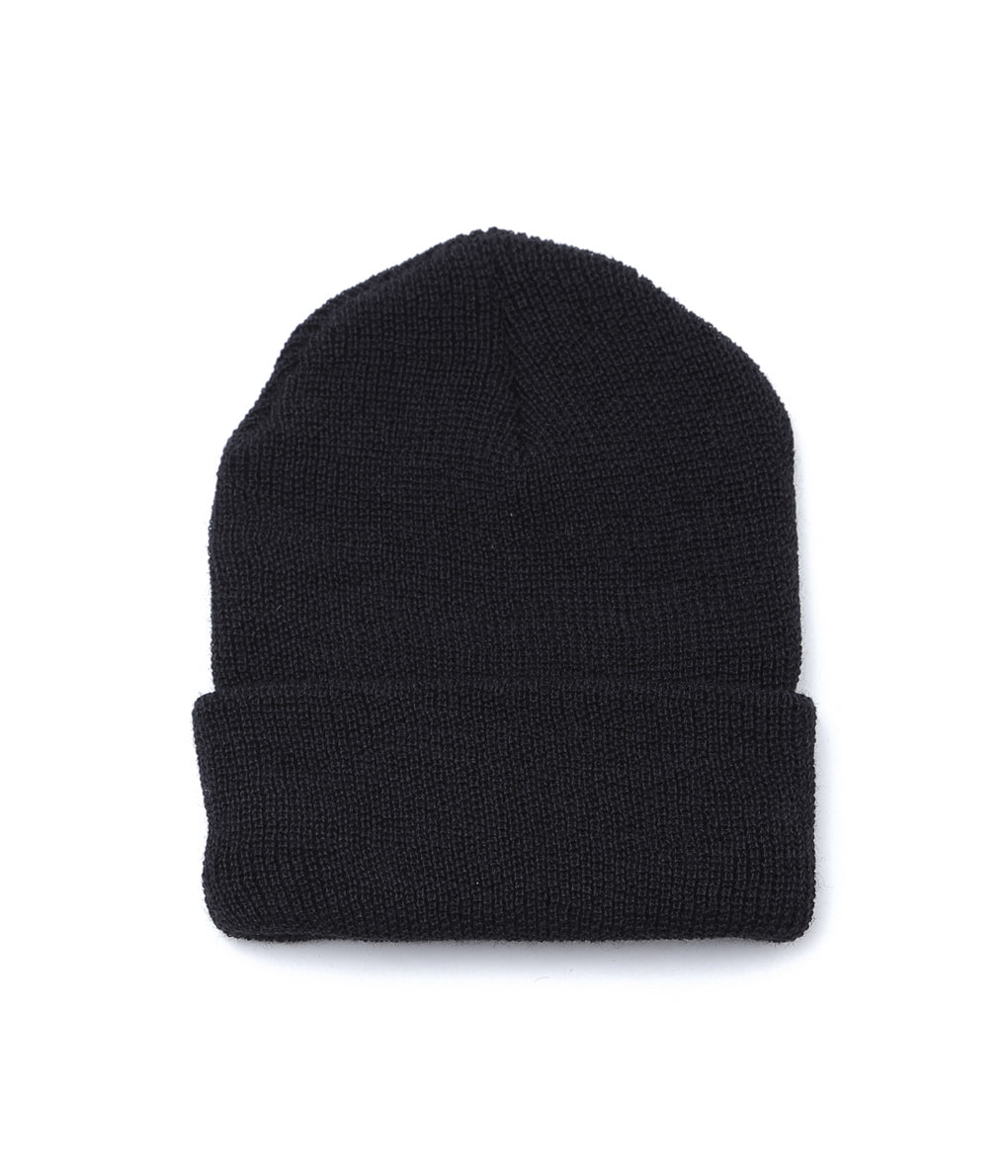 VINTAGE ACCESARIES ''DEAD STOCK WOOL WATCH CAP'' (BLACK)