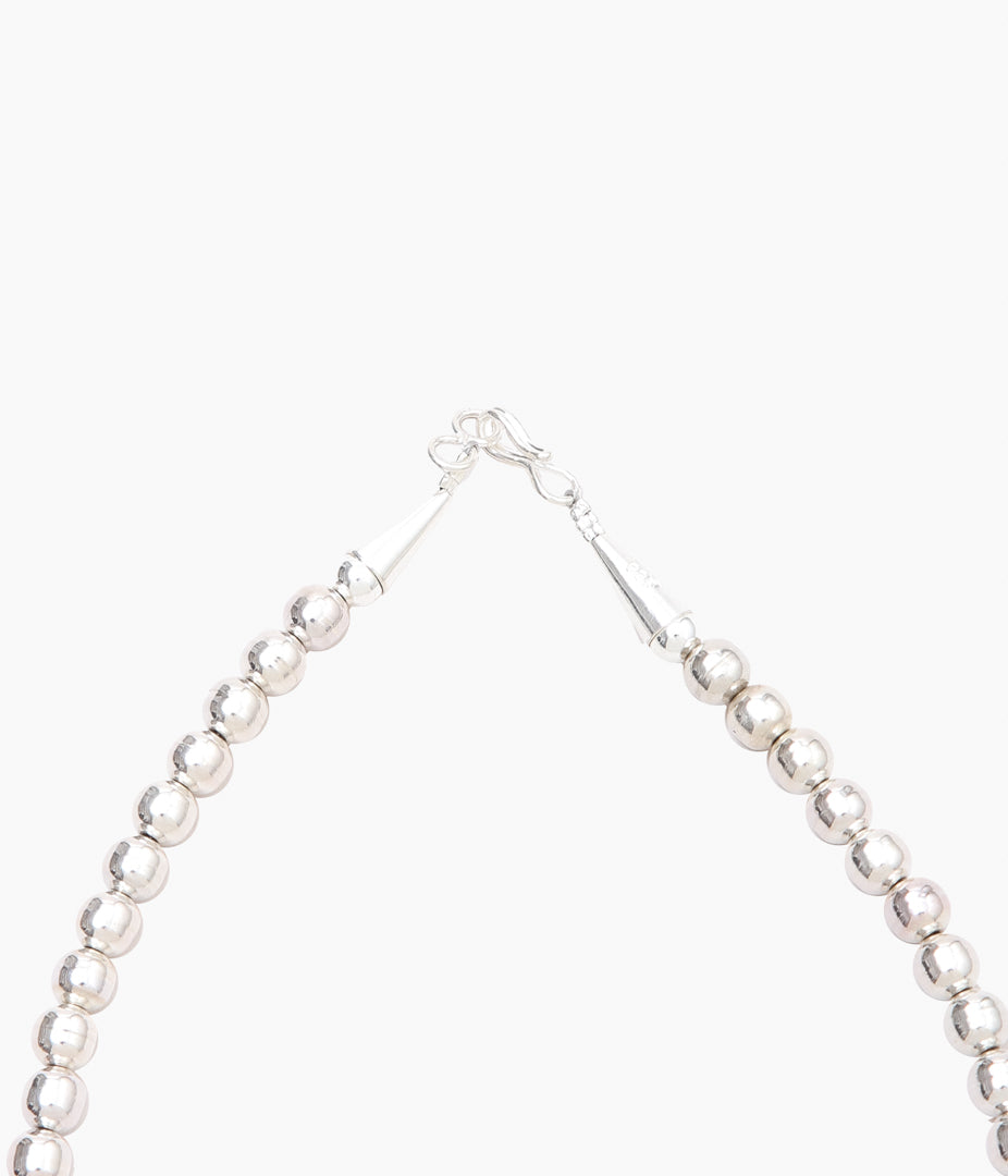 ERICKA NICOLAS BEGAY ''NAVAJO PEARL 7MM 35CM'' (SILVER)
