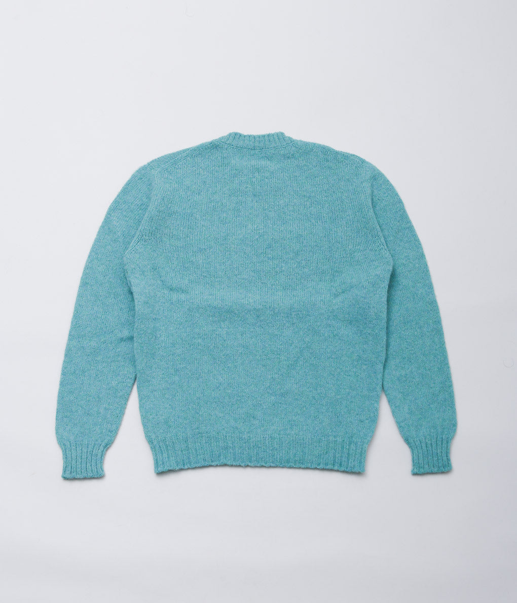 DE BONNE FACTURE ''SHAGGY SHEEP SWEATER''(WATERFALL)
