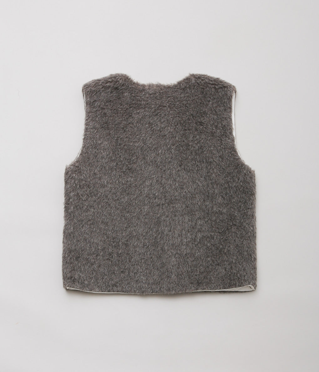 MAISON DOUILLET ''LE GILET D'ALPAGE'' (NATURAL GRAY)