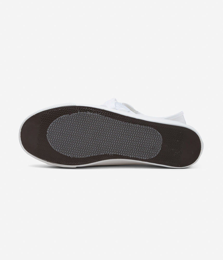 FEDERAL PRISON INDUSTRIES PRODUCTS '' TRIPLE VELCRO BASKETBALL SNEAKERS'' (WHITE)