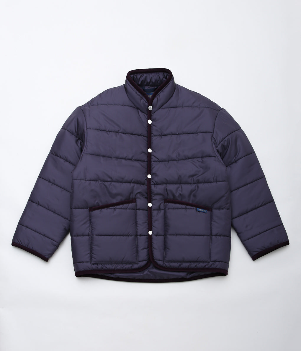 LAVENHAM ''HORIZONTAL BIG QUILT MICKFIELD JACKET MENS'' (ROYAL PURPLE) –  THE STORE BY MAIDENS