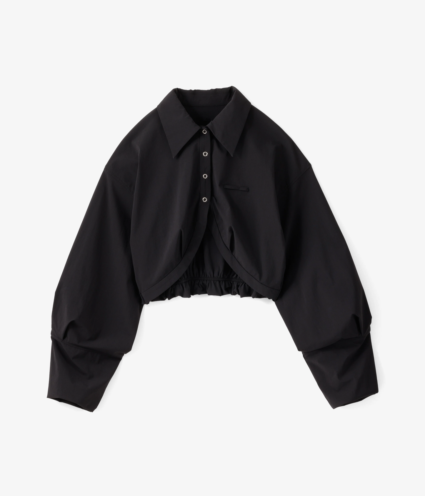 【予約販売】DAWN ''NO.104 HAORI SHIRT BOLERO'' (BLACK)