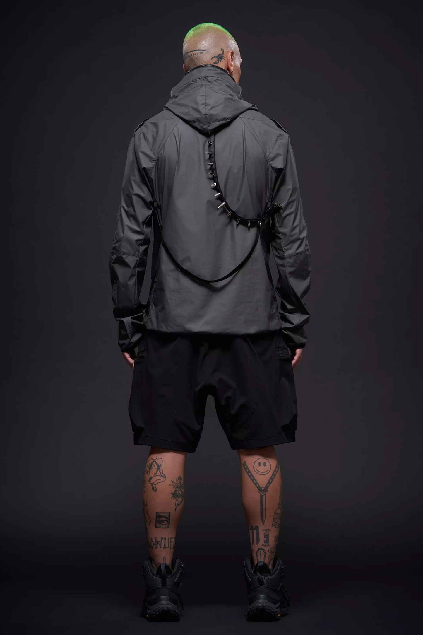 ACRONYM "J118-WS Packable Windstopper® Active Shell™ Jacket Gen. 1"(GRAY)