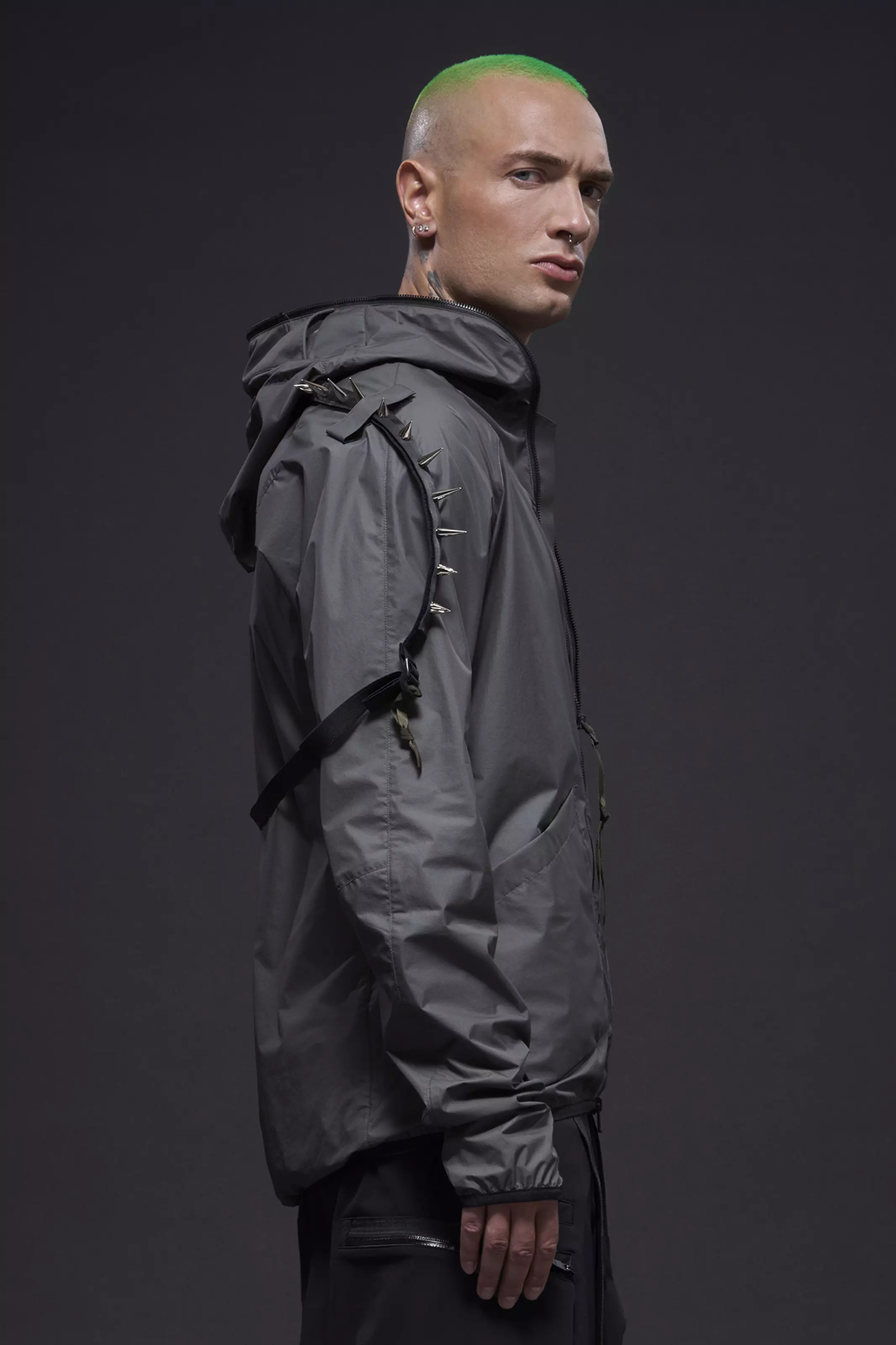ACRONYM "J118-WS Packable Windstopper® Active Shell™ Jacket Gen. 1"(GRAY)