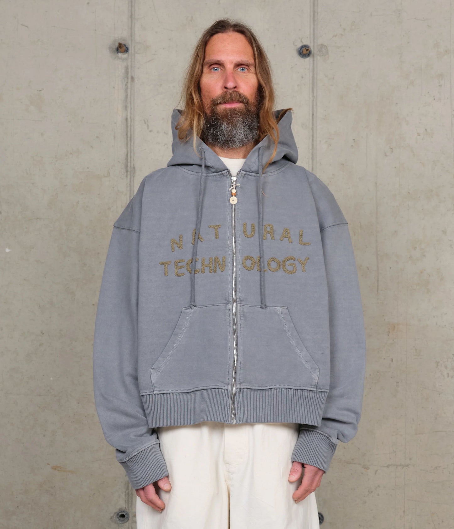 STORY MFG ``GEO ZIP HOODIE'' (BLACK)