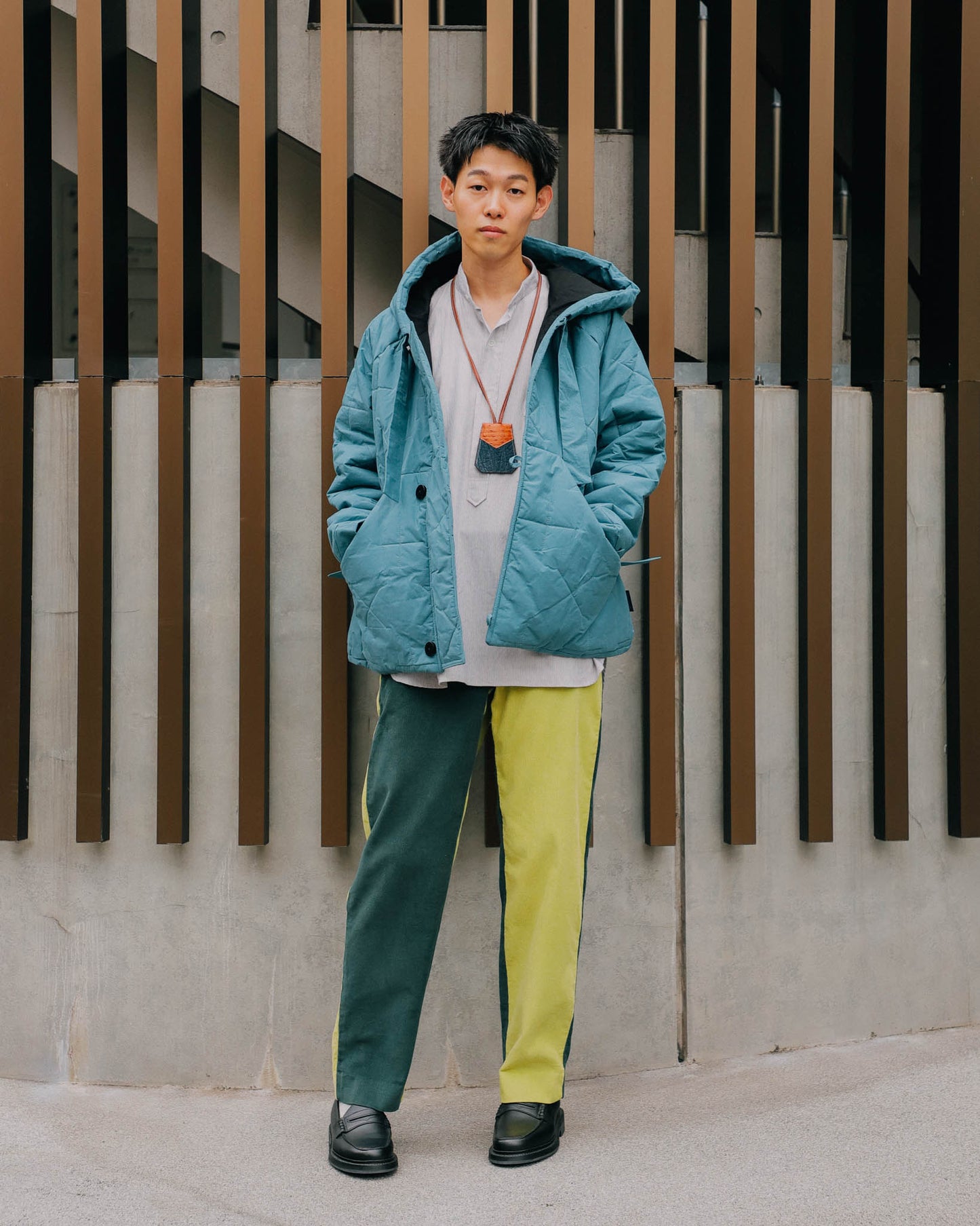 PHOEBE ENGLISH × LAVENHAM "LAVENHAM JKT"(TEAL)