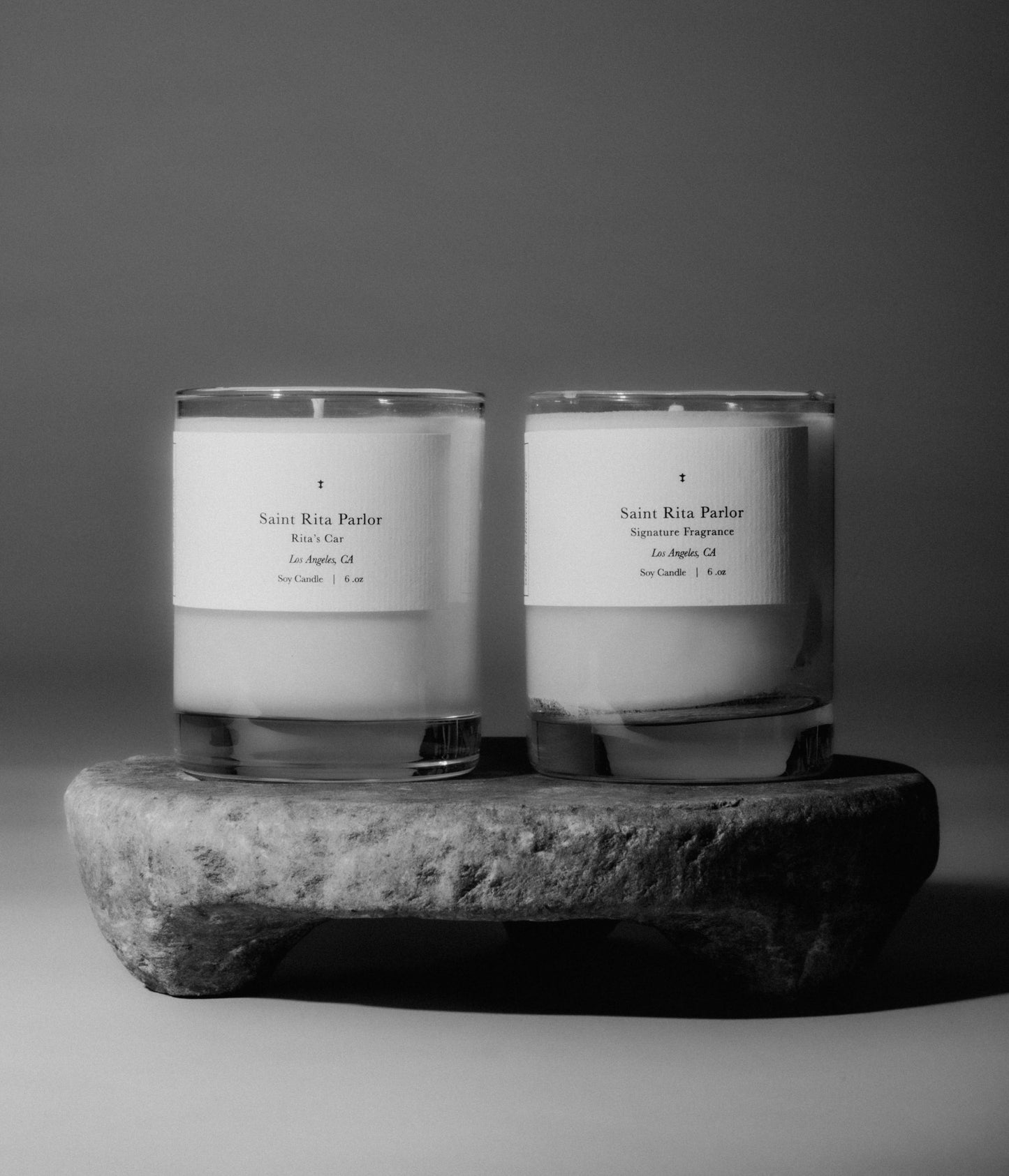 SAINT RITA PARLOR ''HANDPOURED SOY CANDLE'' (SIGNATURE FRAGRANCE)