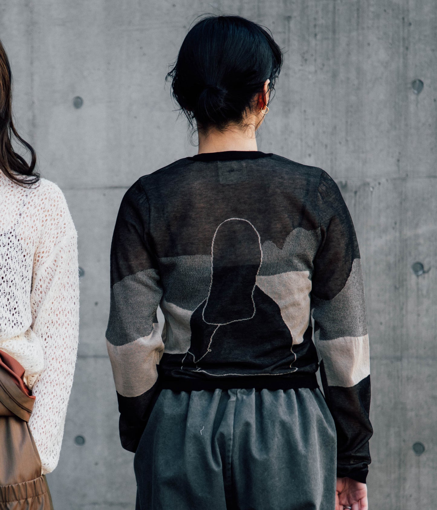 KOTA GUSHIKEN ''SEE-THROUGH MONA ''(BLACK)