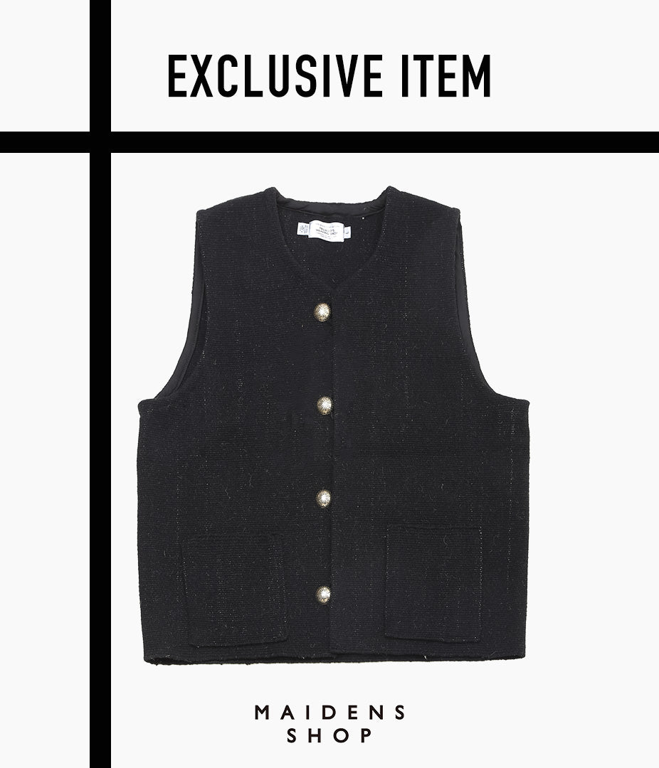 TRUJILLO'S ''CHIMAYO VEST FOR MAIDENS SHOP'' (BLACK) – THE STORE