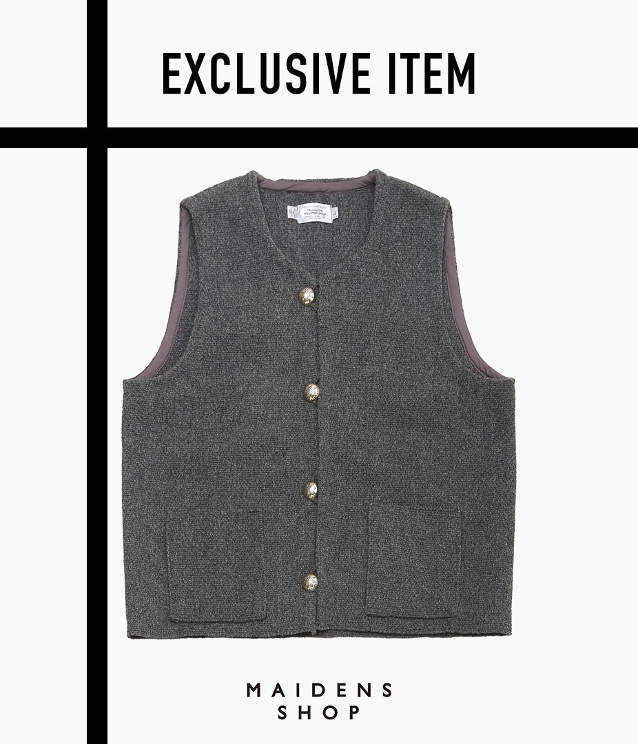 【専用】TRUJILLO’S Chimayo Vest Black Chimayo Wool Vest by Trujillo Weaving Shop. For Sale at Ruby Lane