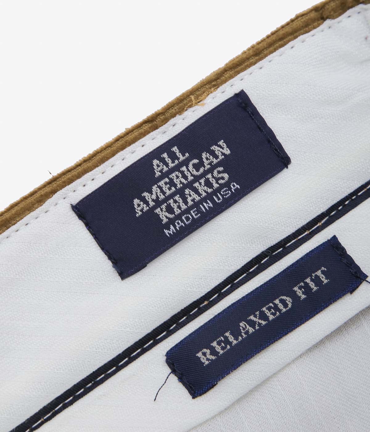 ALL AMERICAN KHAKIS ''CORDUROY(RELAXED FIT)'' (BRT BROWN)