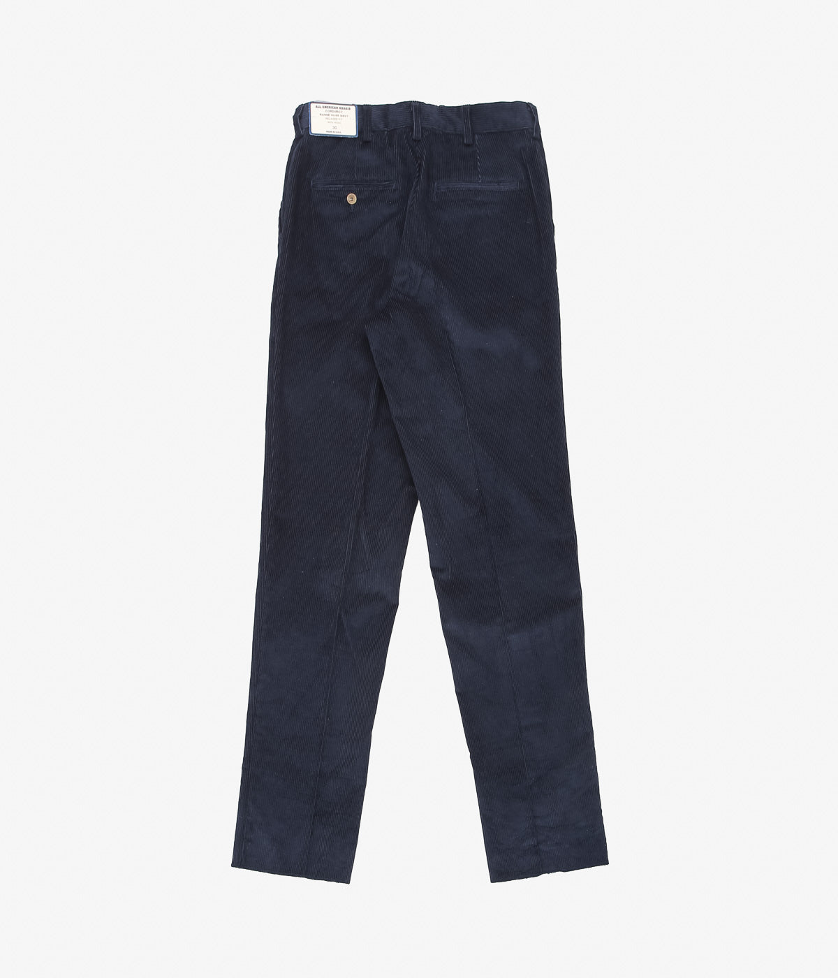 ALL AMERICAN KHAKIS ''CORDUROY(RELAXED FIT)'' (NAVY)