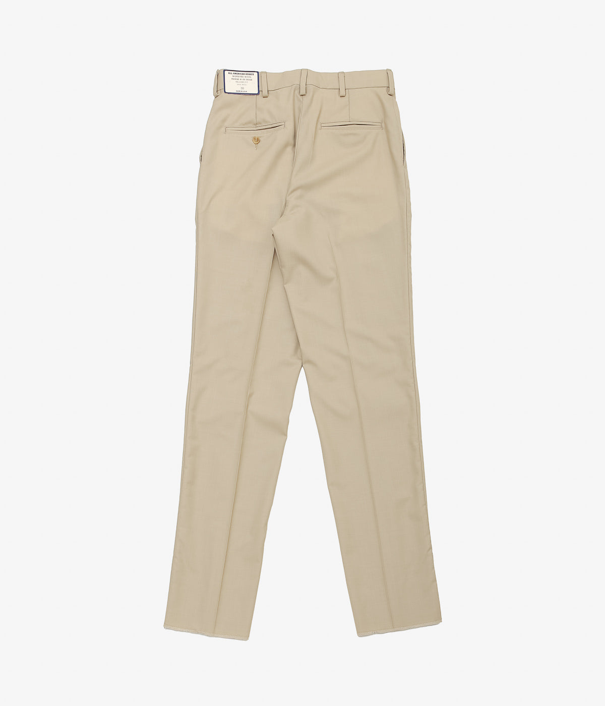 ALL AMERICAN KHAKIS ''WORSTED WOOL(RELAXED FIT)'' (BEIGE)