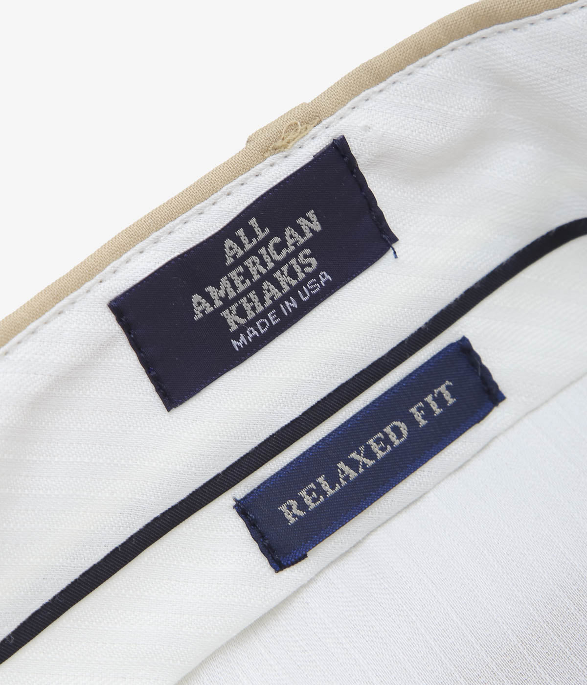 ALL AMERICAN KHAKIS ''WORSTED WOOL(RELAXED FIT)'' (BEIGE)