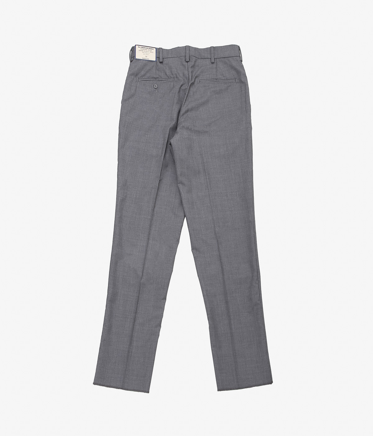 ALL AMERICAN KHAKIS ''WORSTED WOOL(RELAXED FIT)'' (LT.GRAY)