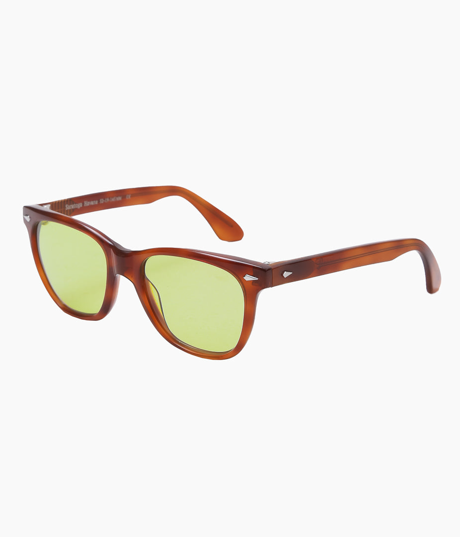 AMERICAN OPTICAL ''SARATOGA(EXCLUSIVE LENS COLOR)'' (HAVANA/GREEN)