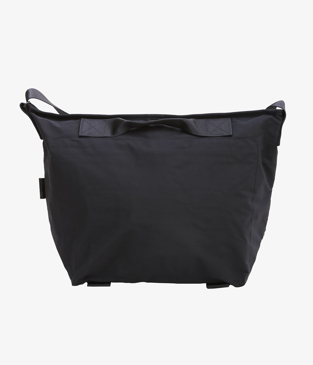 AMIACALVA ''GABARDINE MESSENGER BAG'' (BLACK)