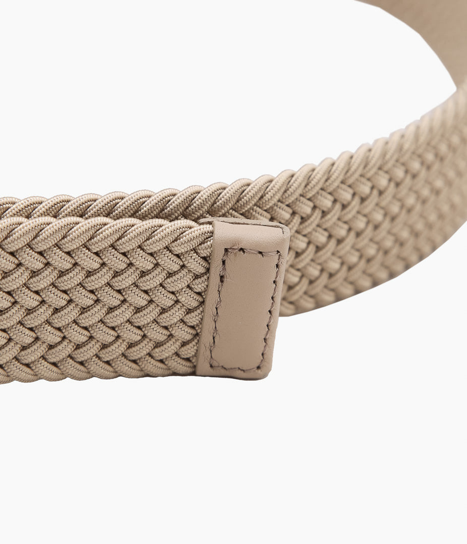 ANDERSON'S ''ELASTIC MESH BELT'' (BEIGE)