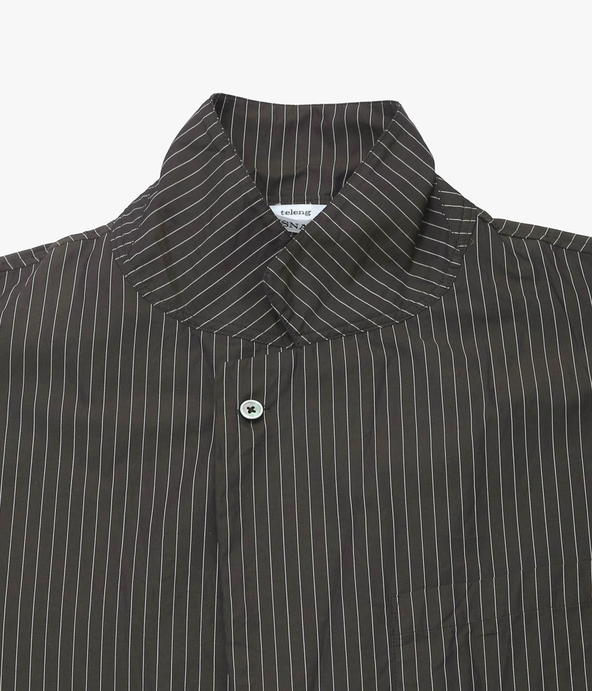ANSNAM "BIG PA-JACKET|BONFANTI" (BROWN PINSTRIPE)