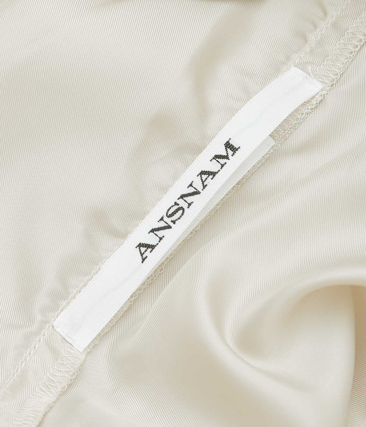 ANSNAM ''COLD DYED PANTS'' (BEIGE)