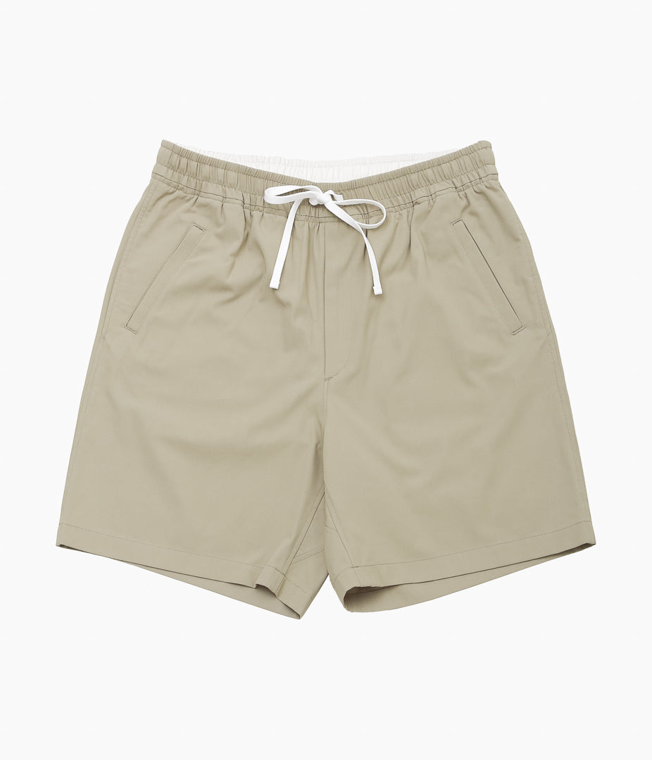 ANSNAM ''DRY SHORT PANTS|COTTON GABARDINE'' (BEIGE)