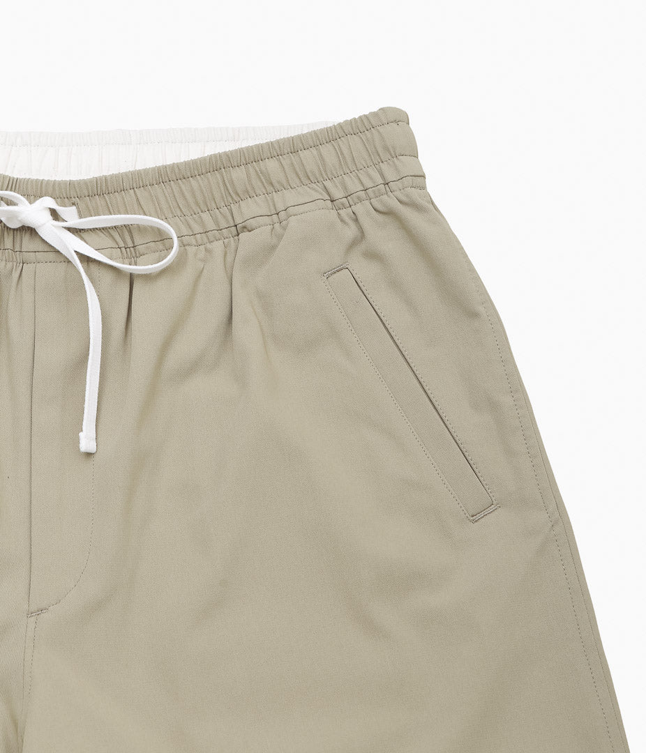 ANSNAM ''DRY SHORT PANTS|COTTON GABARDINE'' (BEIGE)
