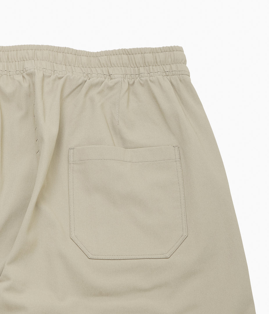 ANSNAM ''DRY SHORT PANTS|COTTON GABARDINE'' (BEIGE)