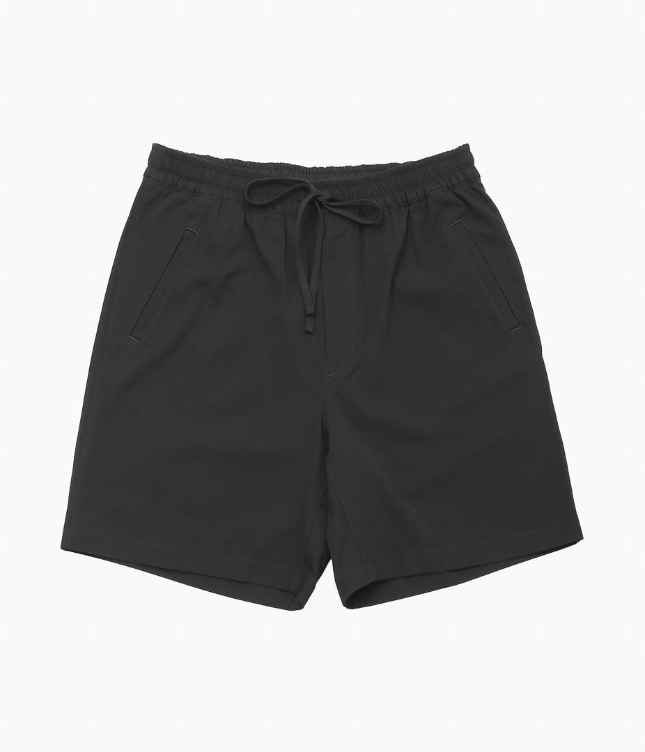 ANSNAM ''DRY SHORT PANTS|COTTON GABARDINE'' (BLACK)