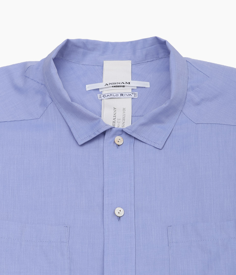 ANSNAM ''EX SHIRT|CARLO RIVA'' (BLUE)