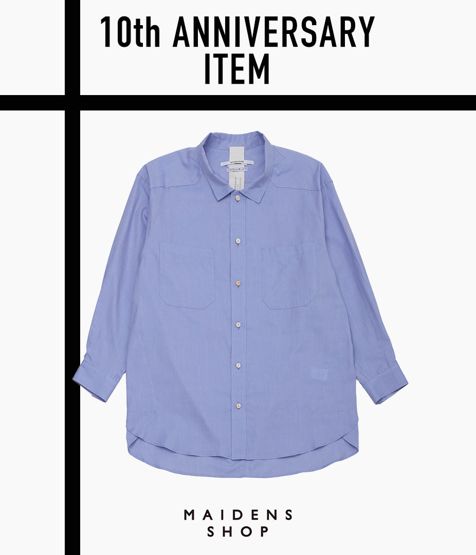 ANSNAM ''EX SHIRT|CARLO RIVA'' (BLUE)