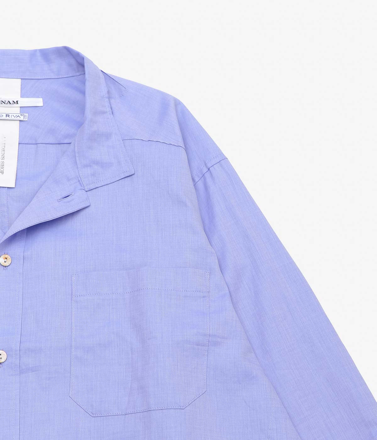 ANSNAM ''EX SHIRT|CARLO RIVA'' (BLUE)