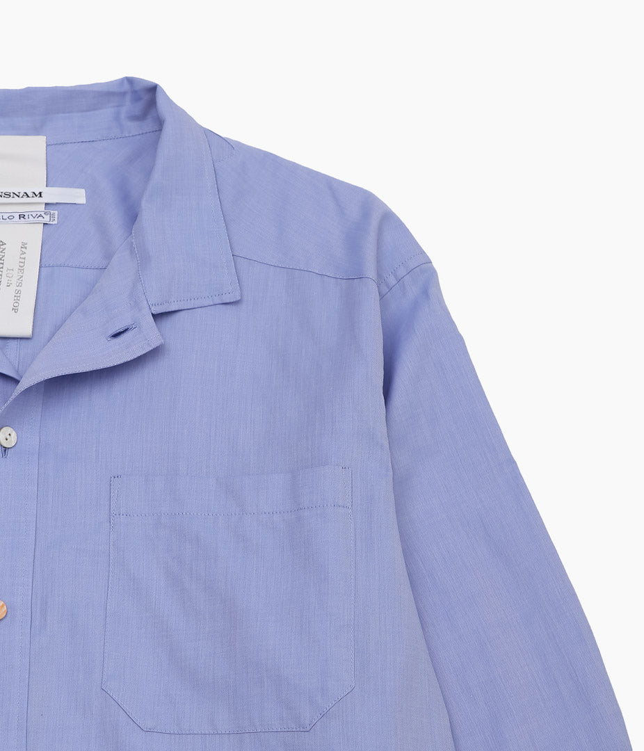 ANSNAM ''EX SHIRT|CARLO RIVA'' (BLUE)