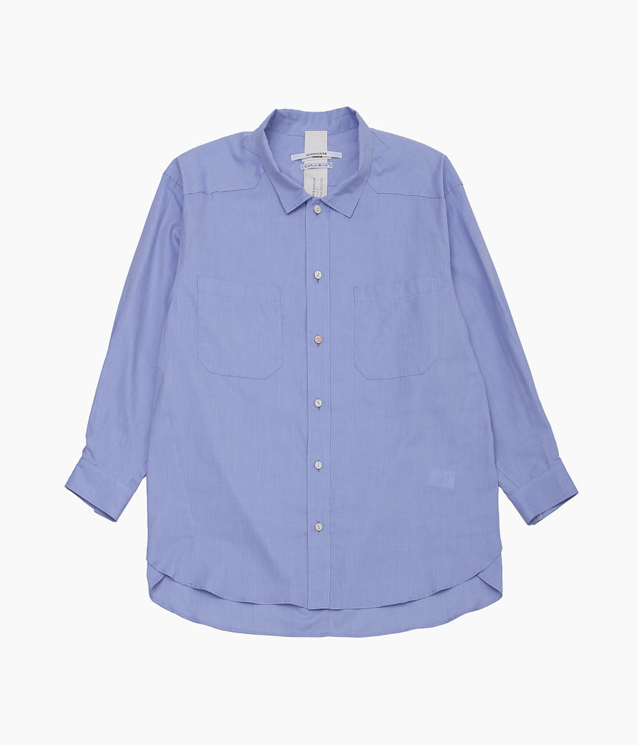 ANSNAM ''EX SHIRT|CARLO RIVA'' (BLUE)