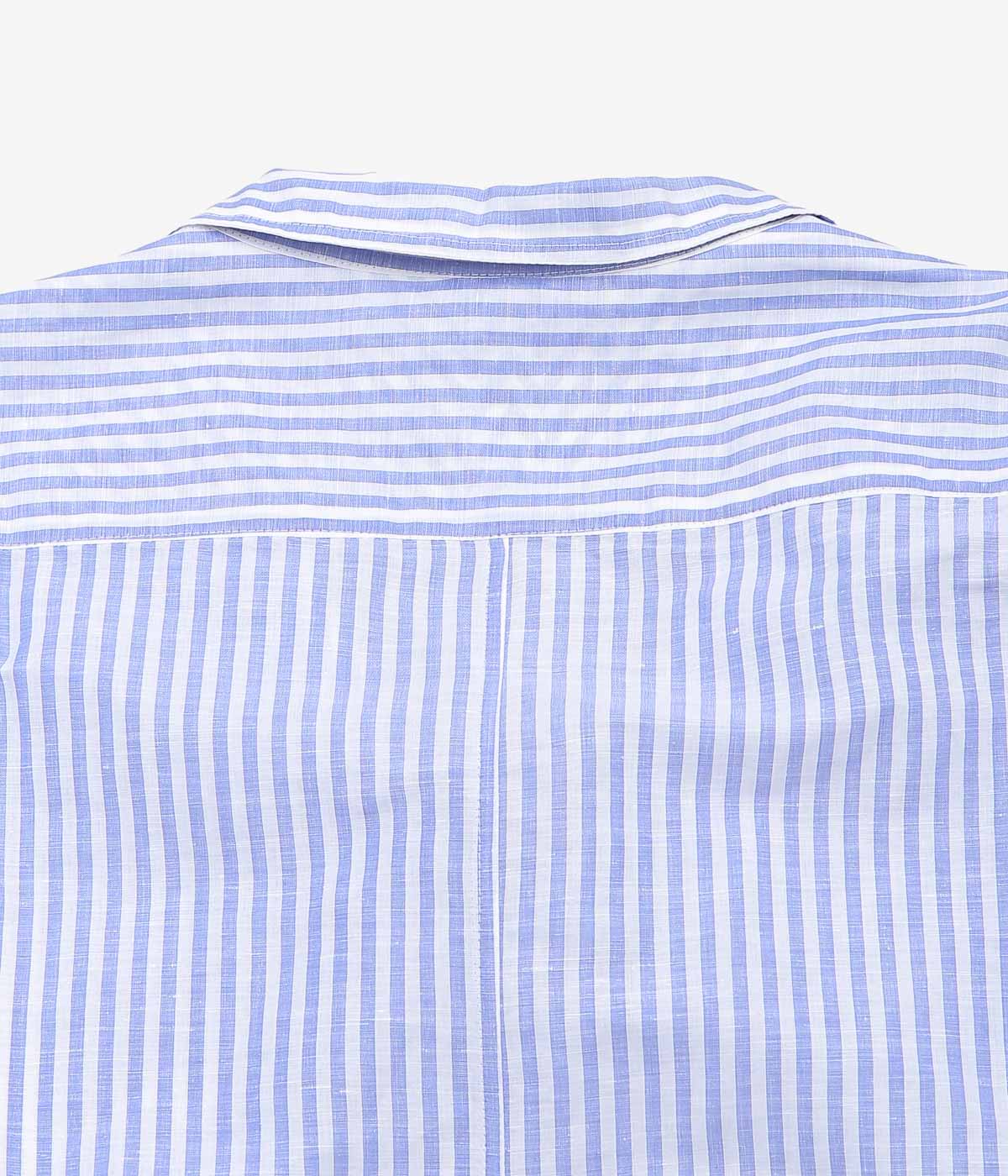ANSNAM ''EX SHIRT|CARLO RIVA'' (BLUE STRIPE)
