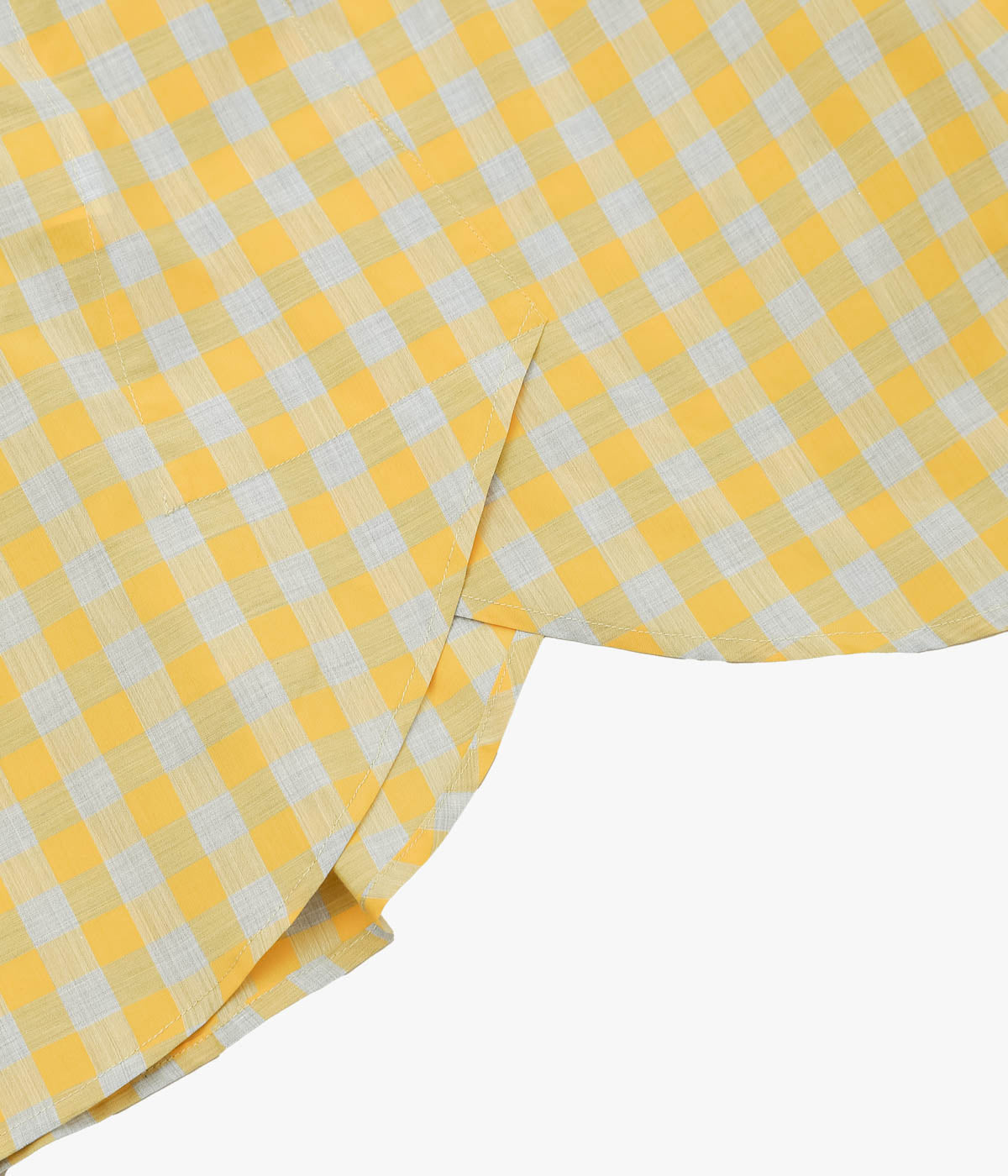 ANSNAM "EX SHIRT|DEADSTOCK" (YELLOW CHECK)