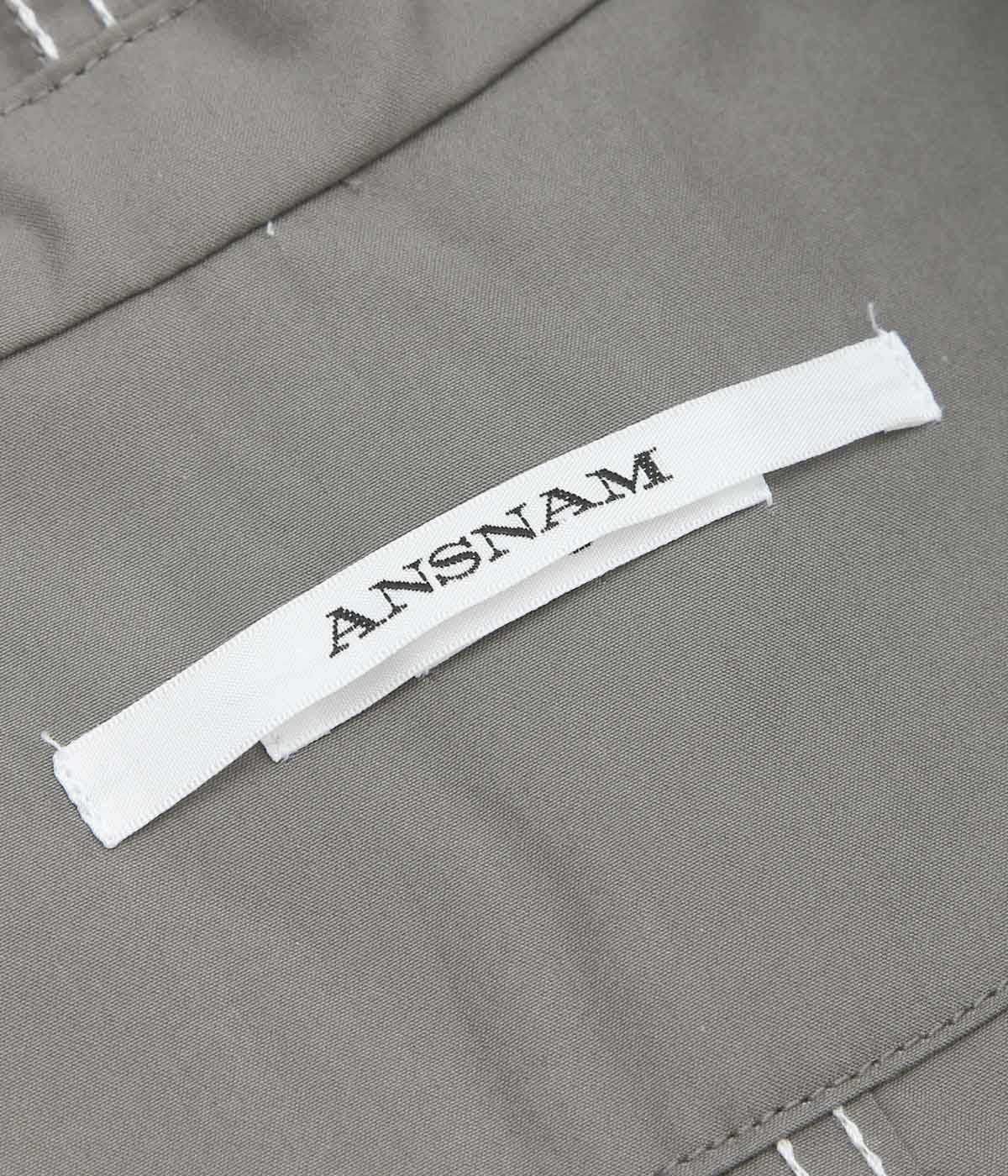 ANSNAM ''VENTILE HOODED COAT'' (TAUPE)