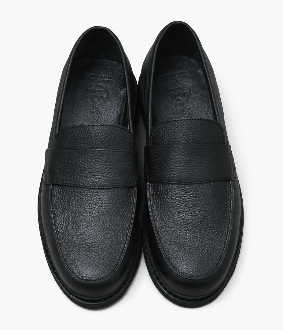 ARPENTEUR ''MIRAGE MOC'' (BLACK GRAINED CALF LEATHER)